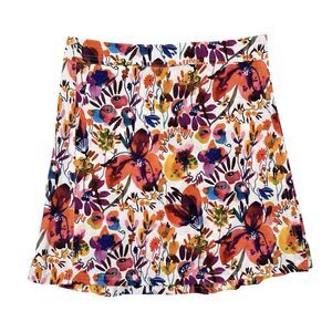 Ripskirt Skirt Size Small Length 2 Multicolor Floral Hawaiian Vacation Wrap NEW